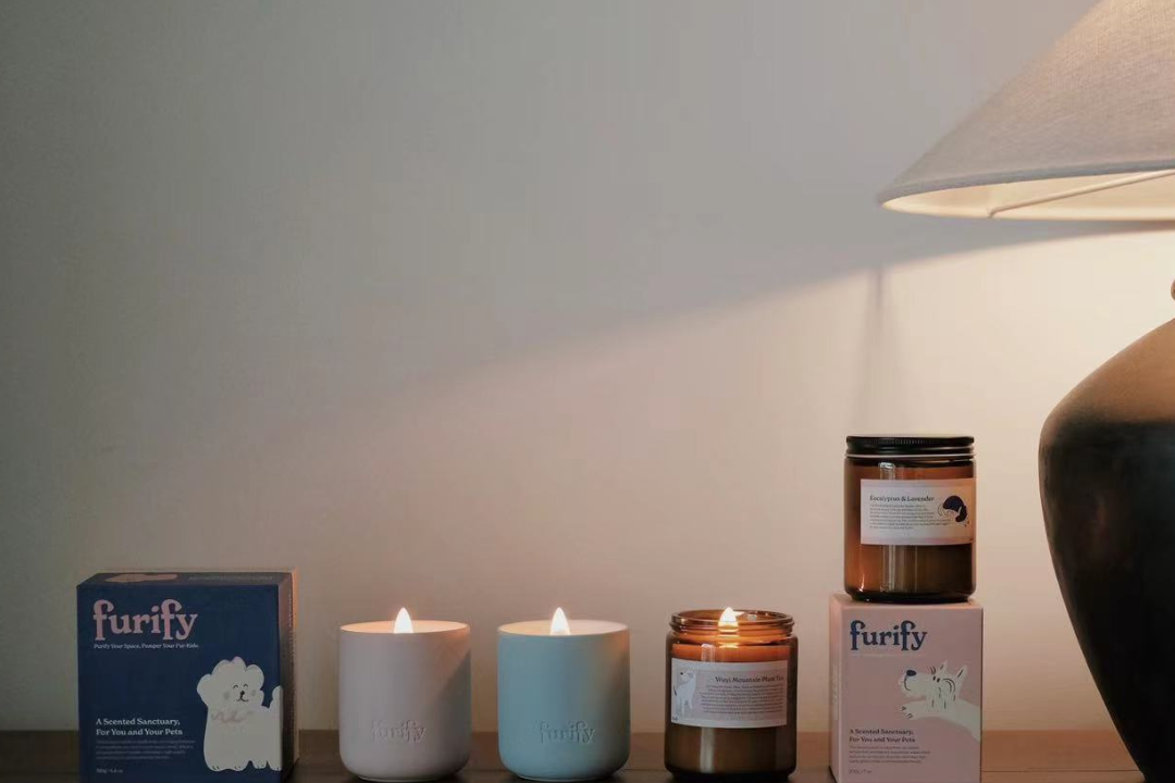 Furify® Pet-Friendly Soy & Coconut Wax Wood Wick Wabi-Sabi
Candle Furify