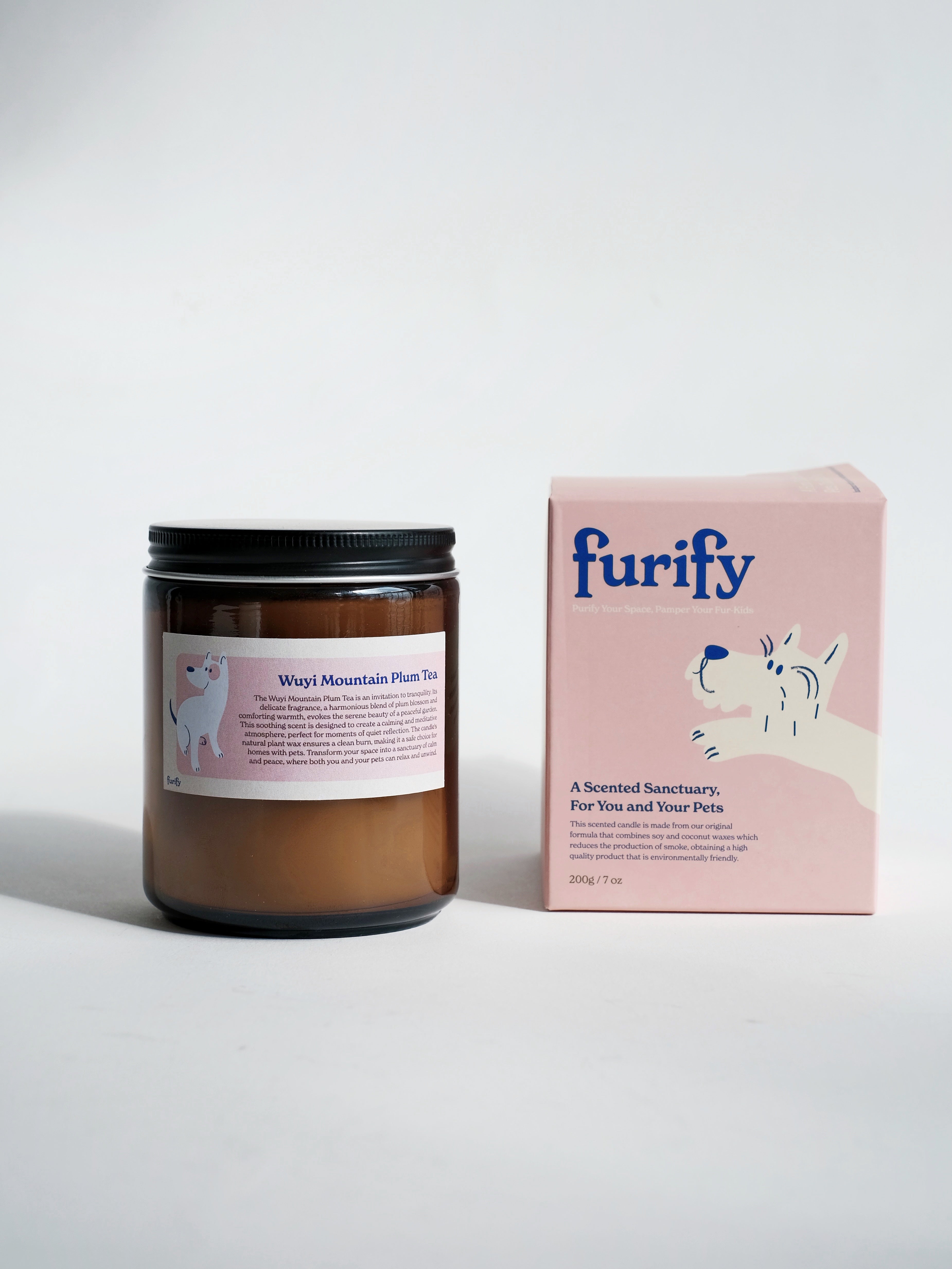 Wuyi Mountain Plum Tea Candle Furify