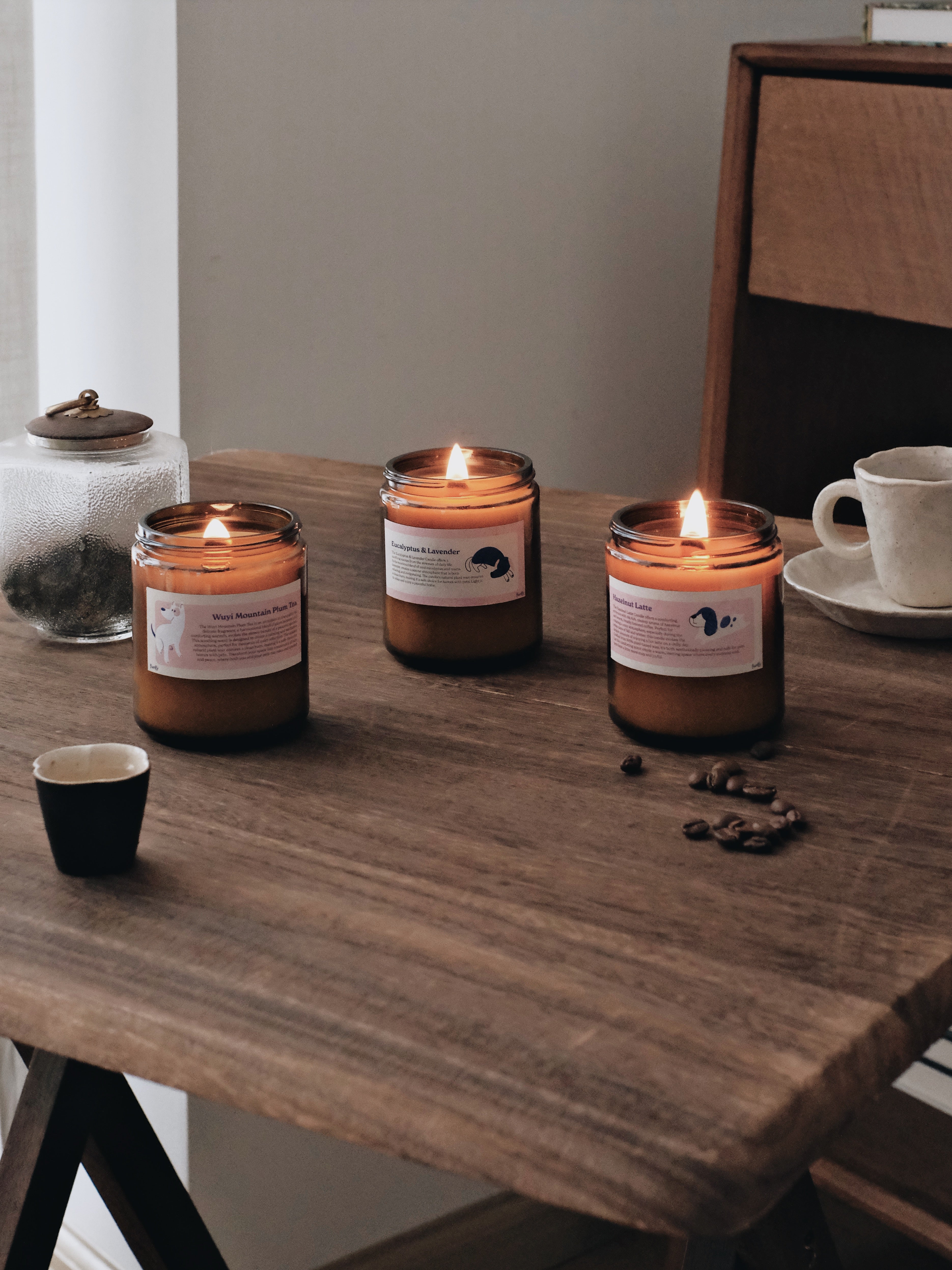 Wuyi Mountain Plum Tea Candle Furify