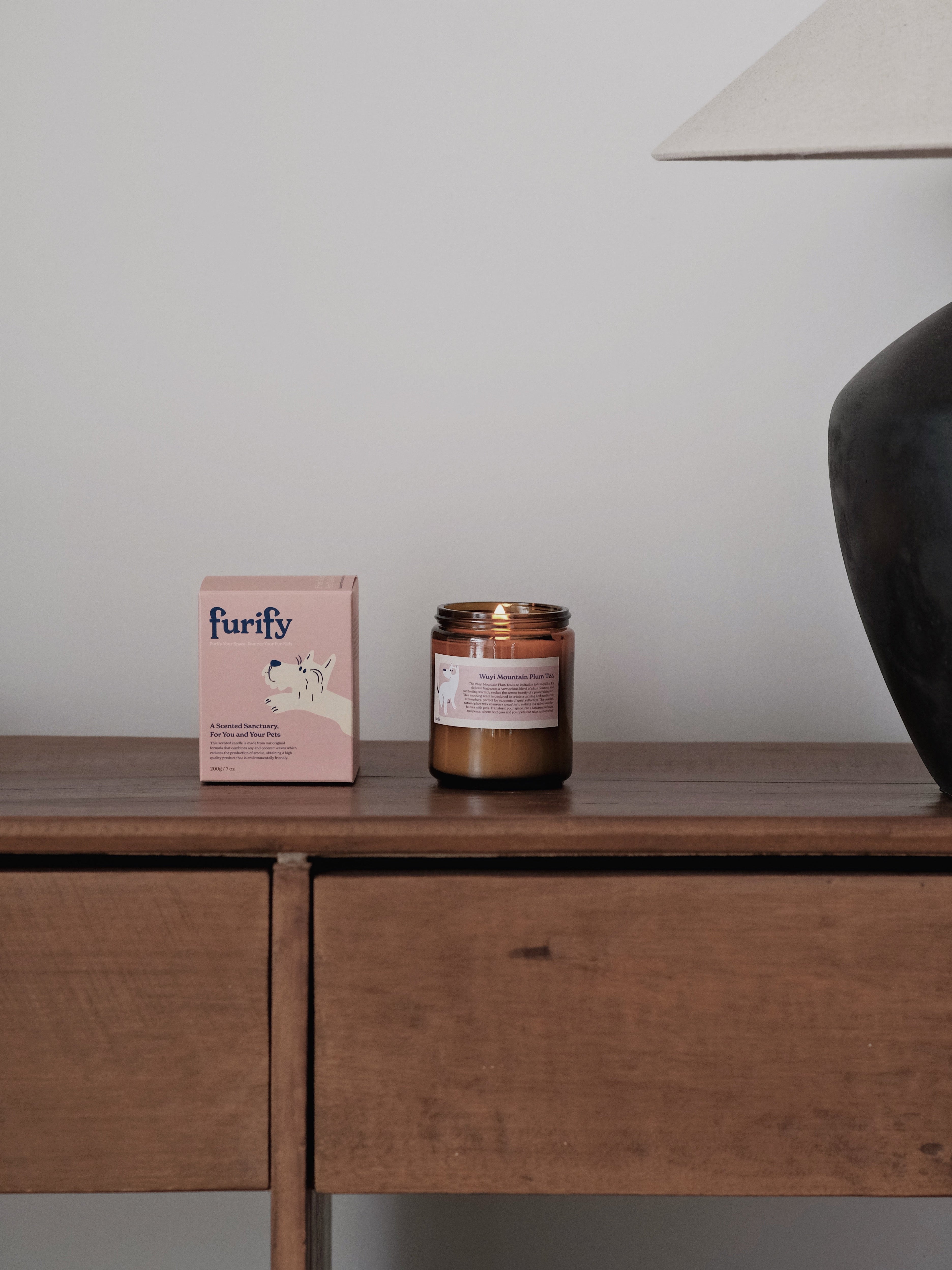 Wuyi Mountain Plum Tea Candle Furify