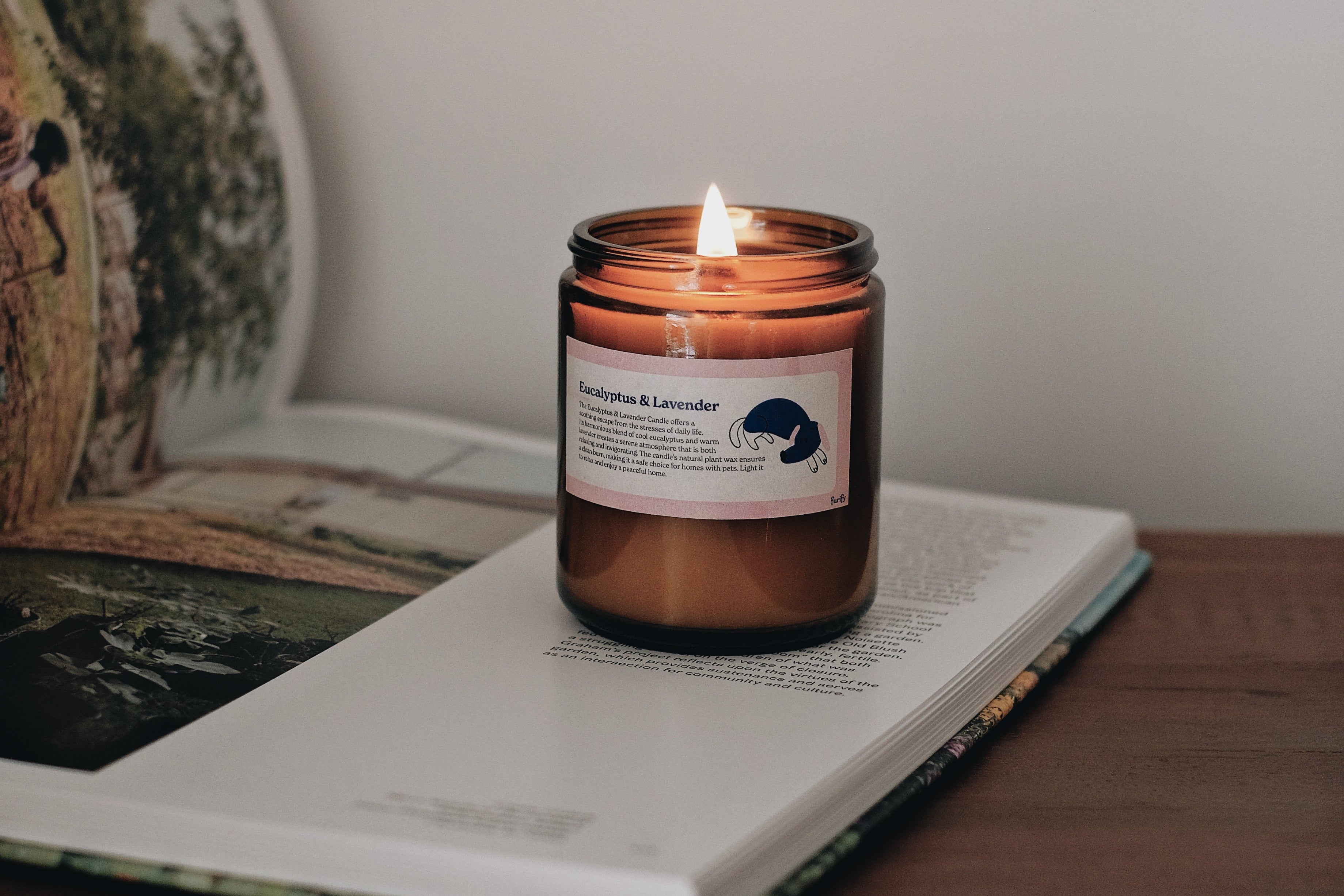 Eucalyptus & Lavender Candle Furify