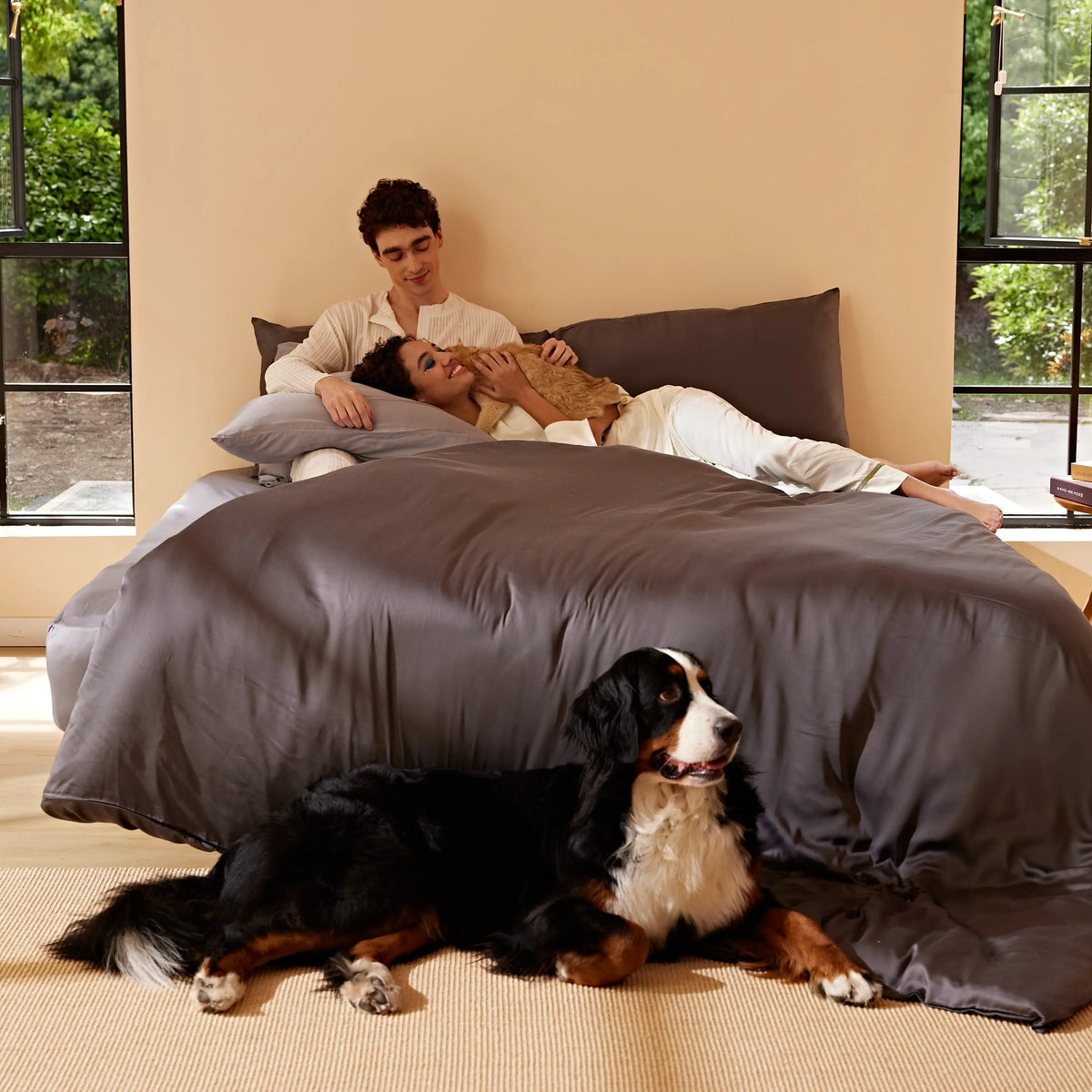 King Pet-friendly Bamboo Duvet Furify® Pet Hair Resistant