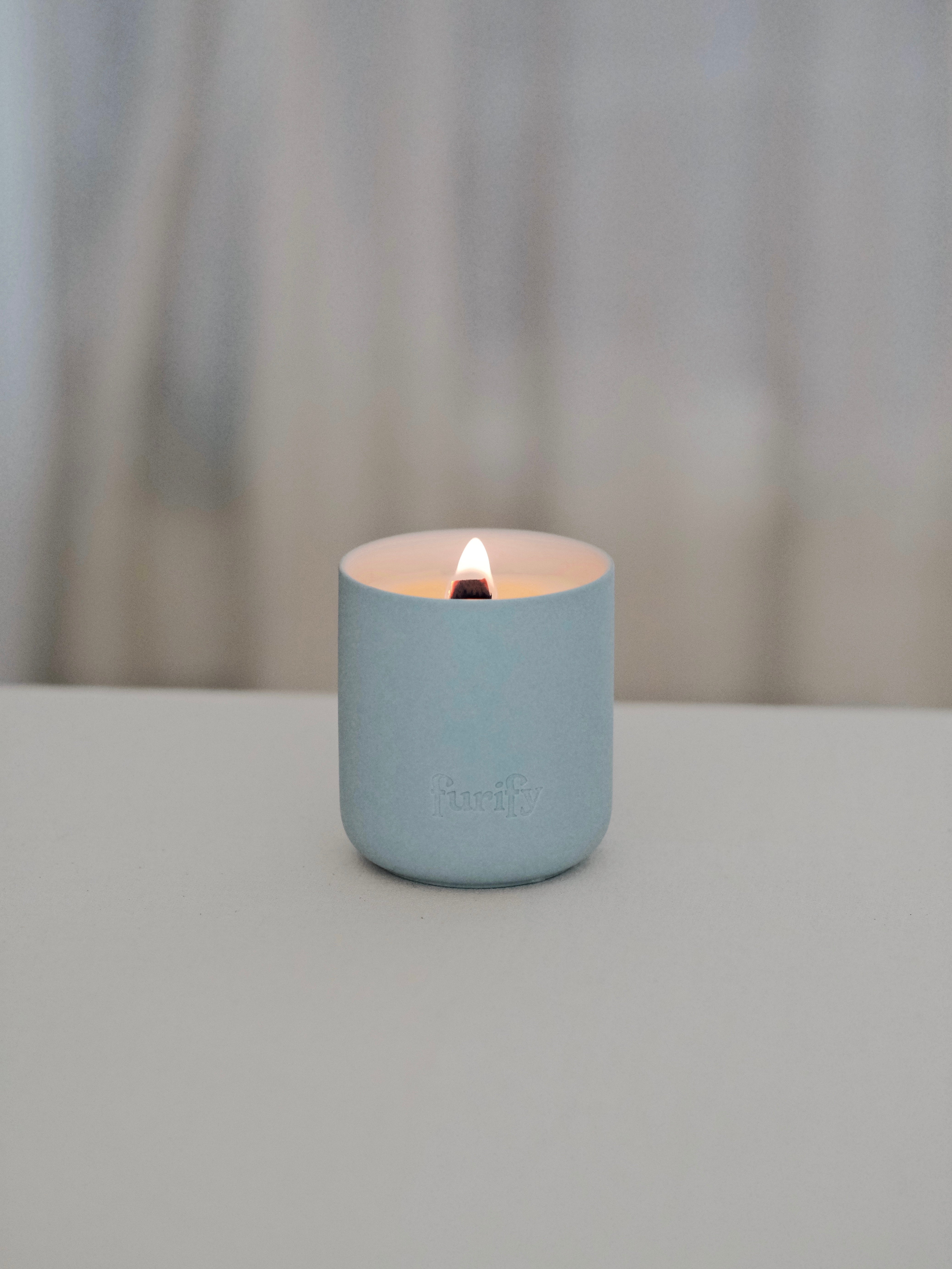 Furify® Soy & Coconut Wax Wood Wick Wabi-Sabi Candle Furify