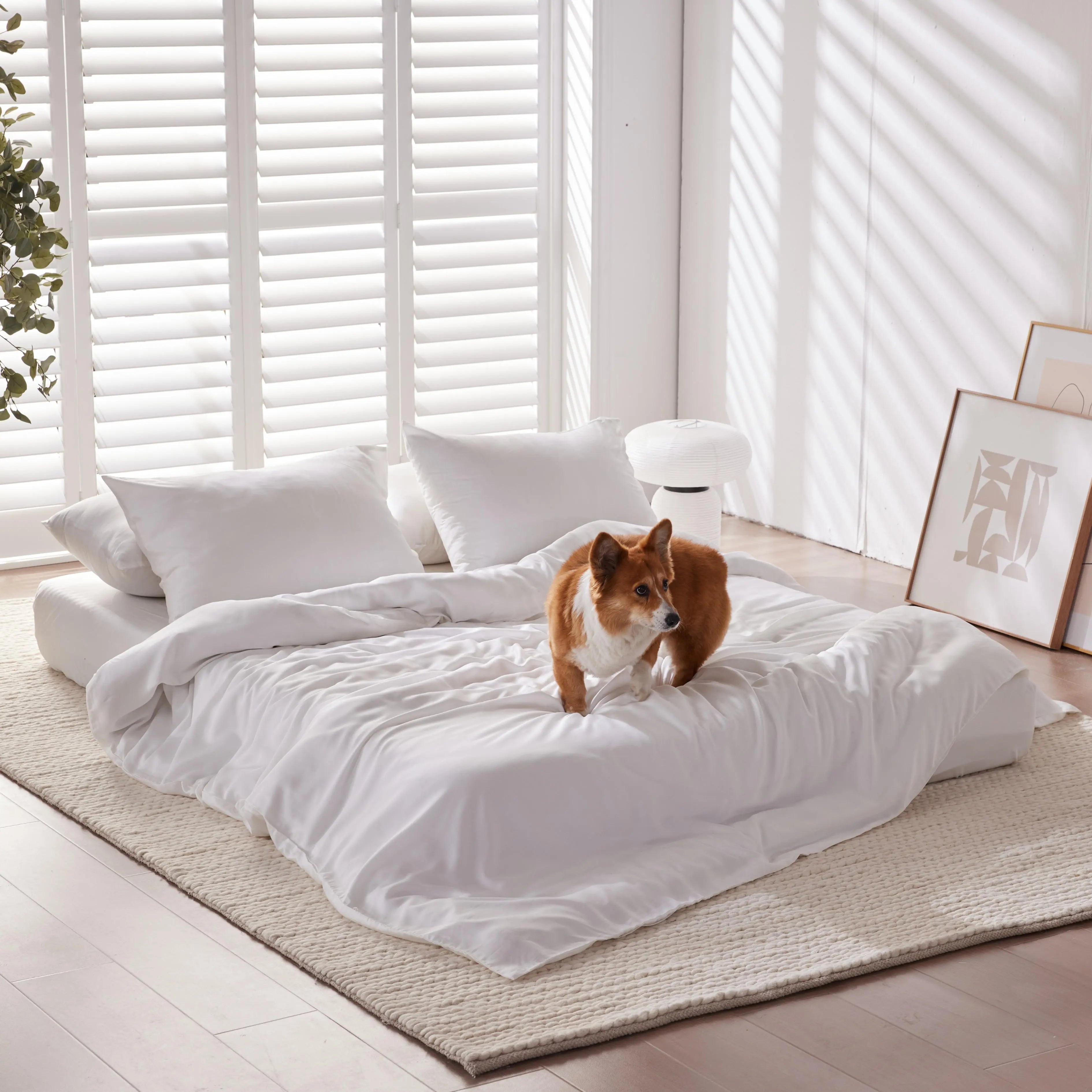 Furify® Pet Hair Resistant, Bamboo Sheet & Duvet Bundle Set