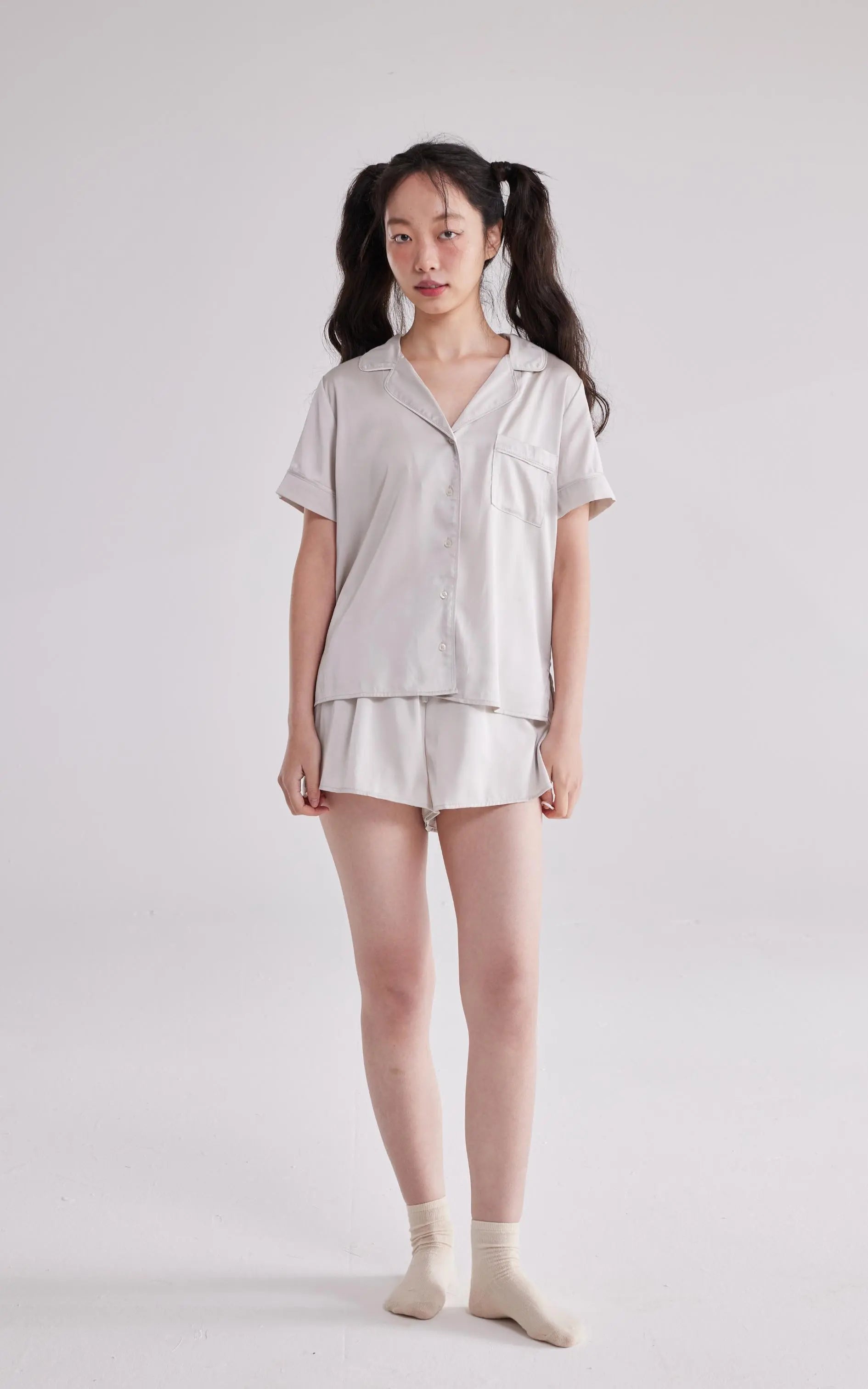 Eucalyptus Fiber Short Sleeve Pyjamas Set