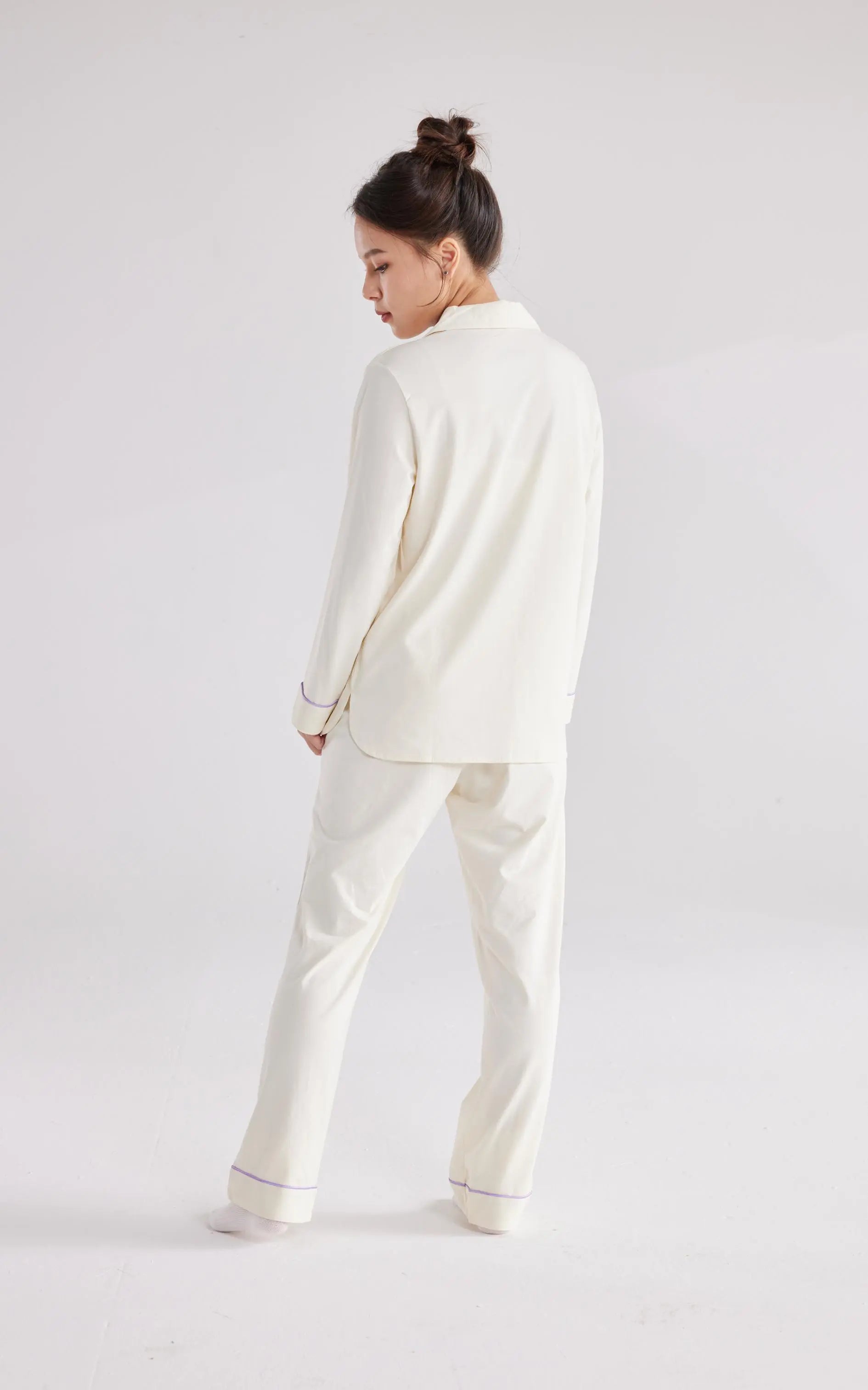 Eucalyptus Fiber Long-Sleeve Pyjamas Set